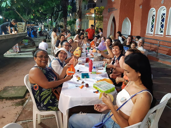 Bordando gotas para Brumadinho