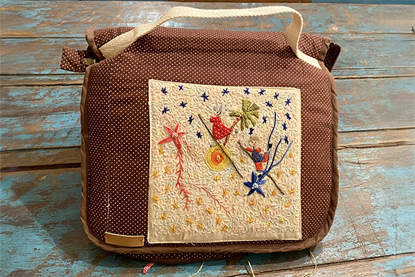 Material para a prática do Bordado em Movimento